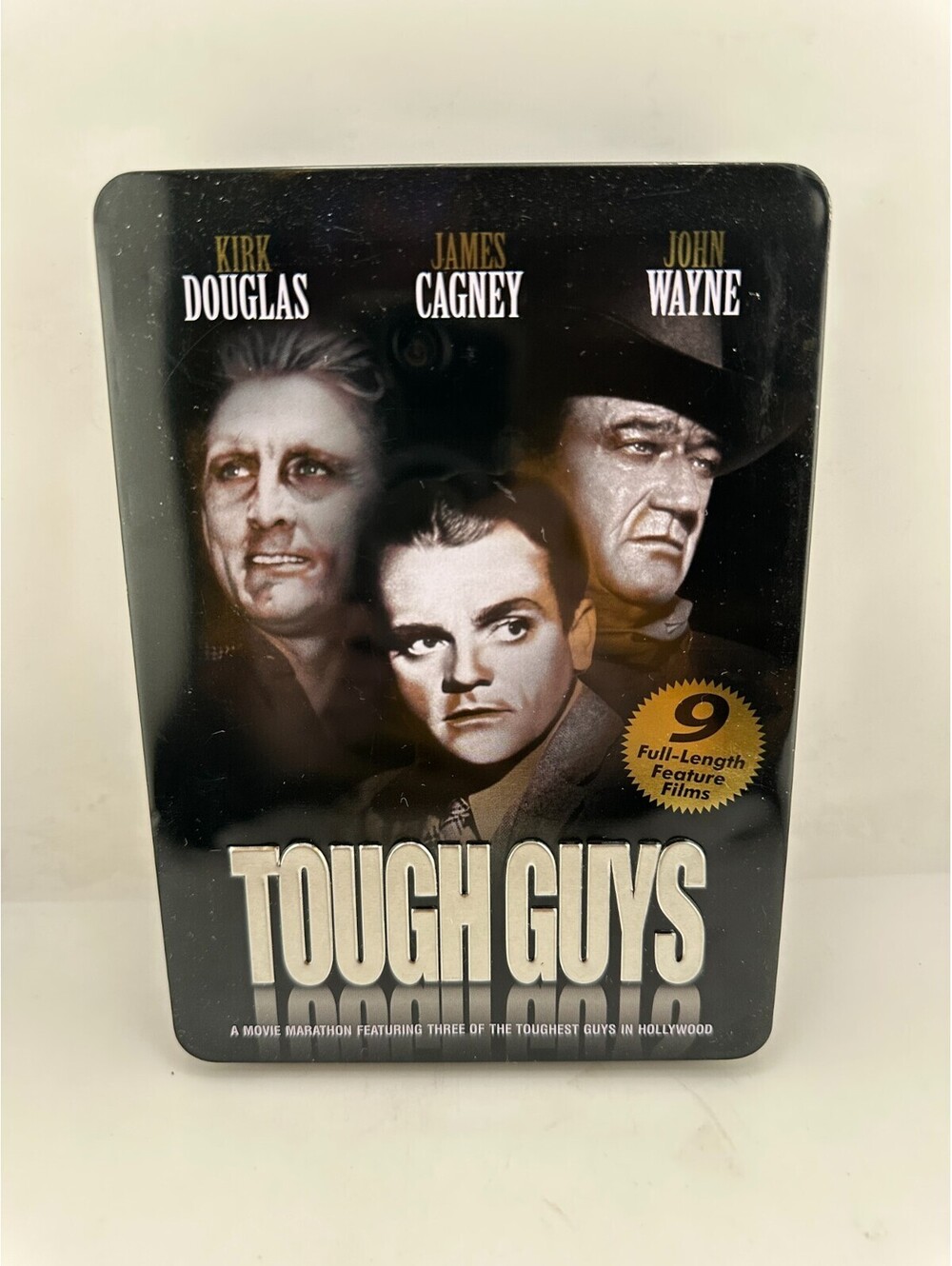 Tough Guys 9 Movie 3 DVD Set Wayne Cagney Douglas Tin